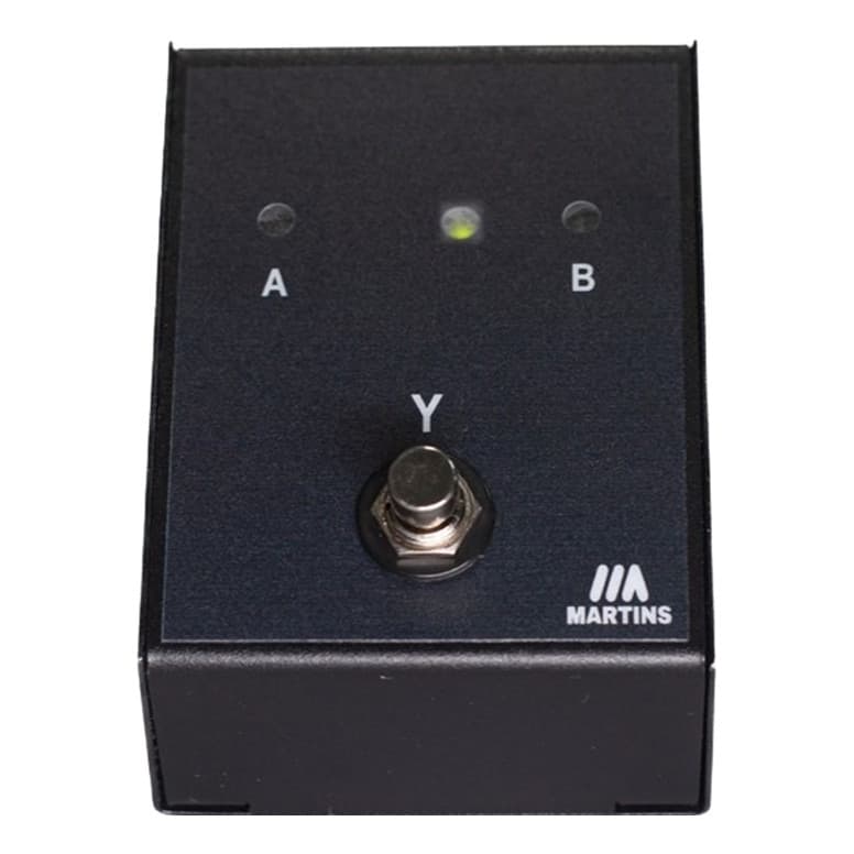 Pedal A B - Y (2 In 1 Out) Desbalanceada. Com Leds. Martins
