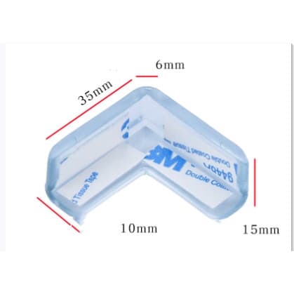 4 Protetor De Quina Silicone Mesa Segurança Para Crianças E Bebes Proteção