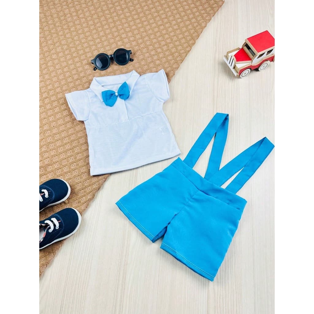 Conjunto Social Camisa + Suspensório Arthur