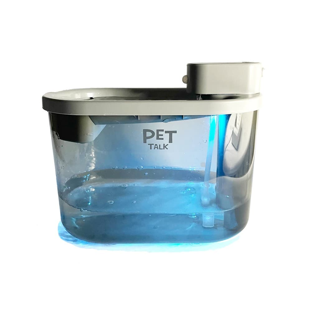 PET TALK Bebedouro Elétrico Para Pets 2,2l Com Sensor Sem Fio