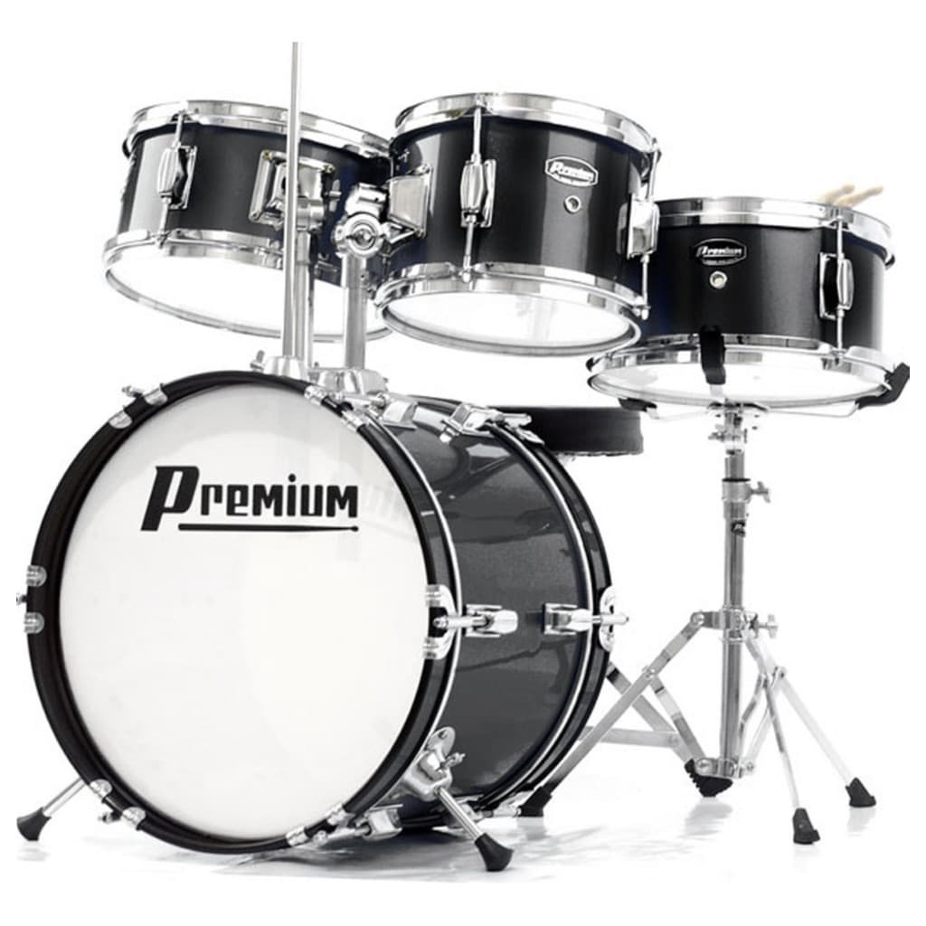 Bateria Kids Infantil Premium Dx35j Junior C/ Prato Banco