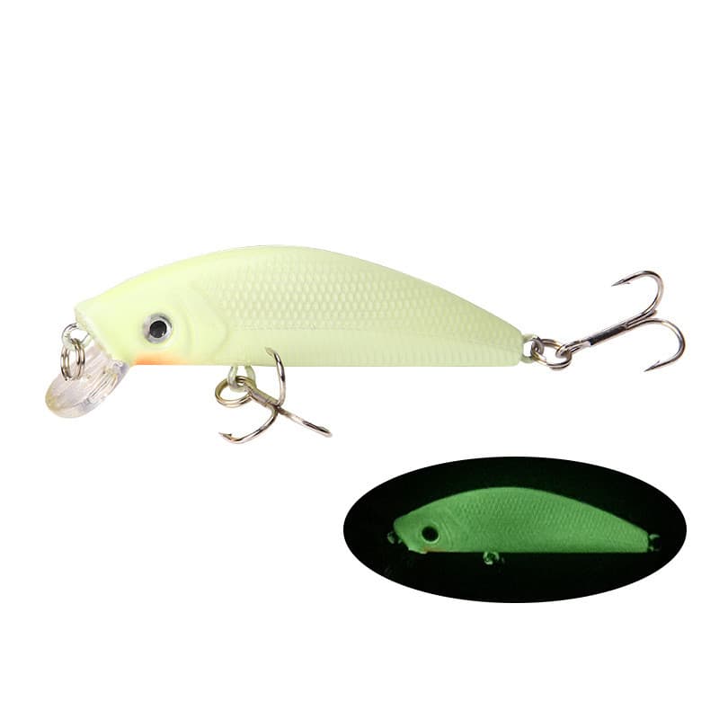 1pcs Iscas De Pesca Luminosas Minnow Crankabait