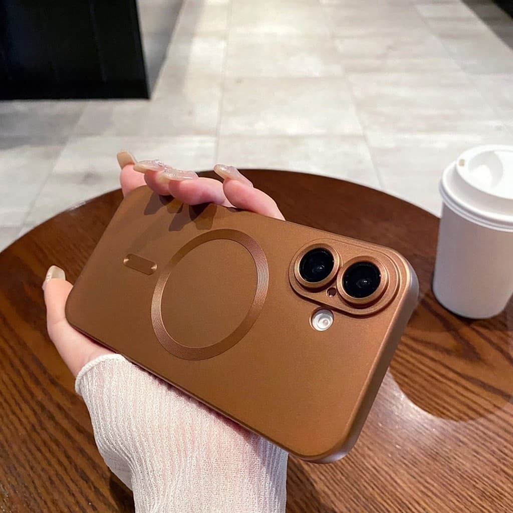 Capa Luxuosa De silicone Líquido Para iPhone 16 Pro MAX 15 11 12 13 14 Com Filme De Lente Traseira Tudo Incluído
