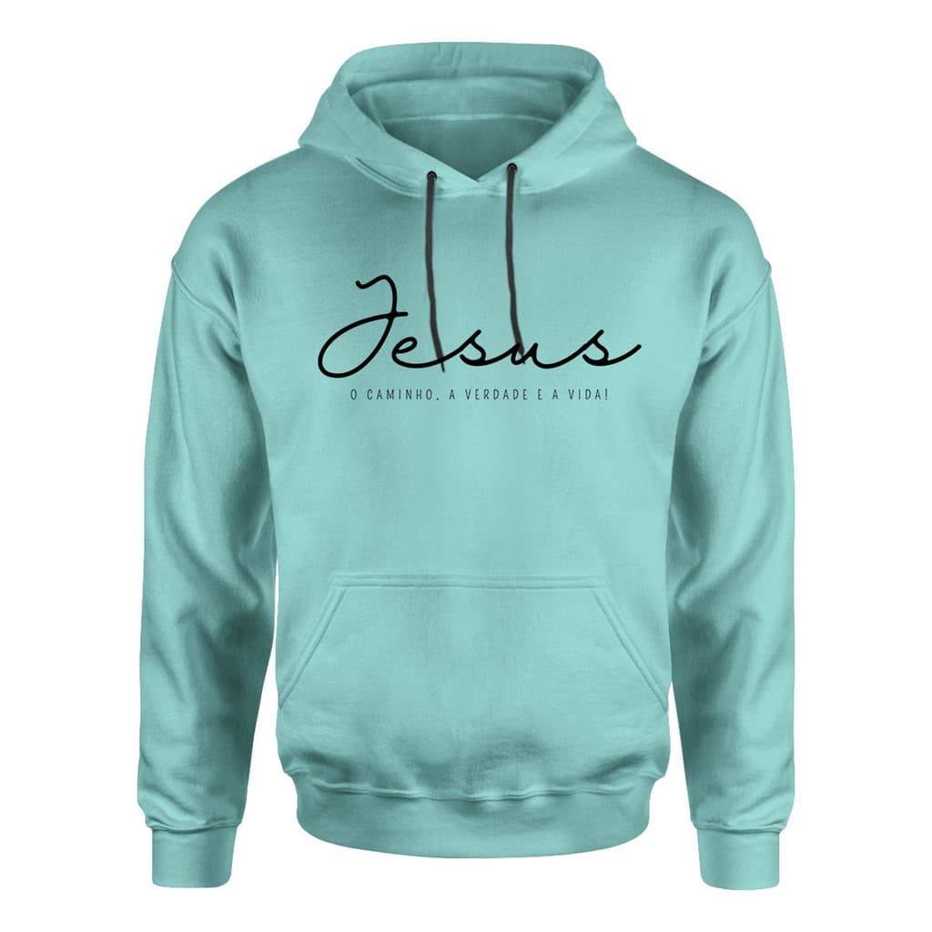 Casaco Gospel Moletom Blusa De Frio Deus Jesus Cristo Igreja