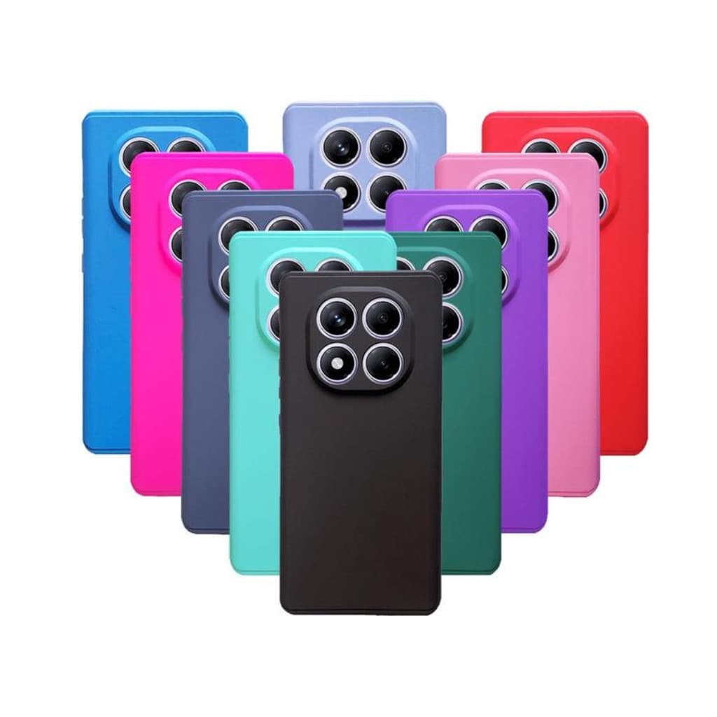 Capa de Silicone compatível Poco X7 5G | Note 14 Pro 4G e 5G