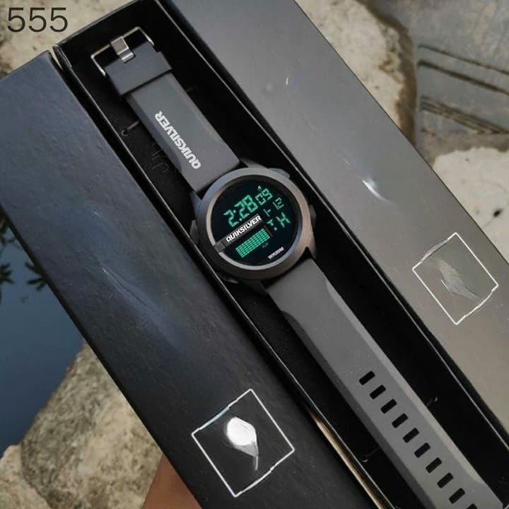 Relógio Contato Agora Relógio De Pulso Digital Masculino  Com Borracha Strab (no box) 555