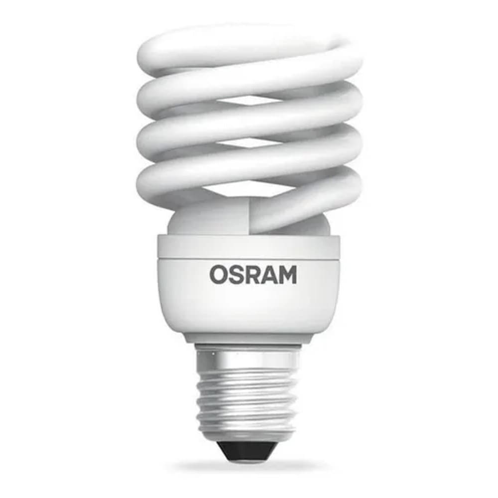 Lâmpada Twist 23W Espiral Branca quente 2700k 127v Osram