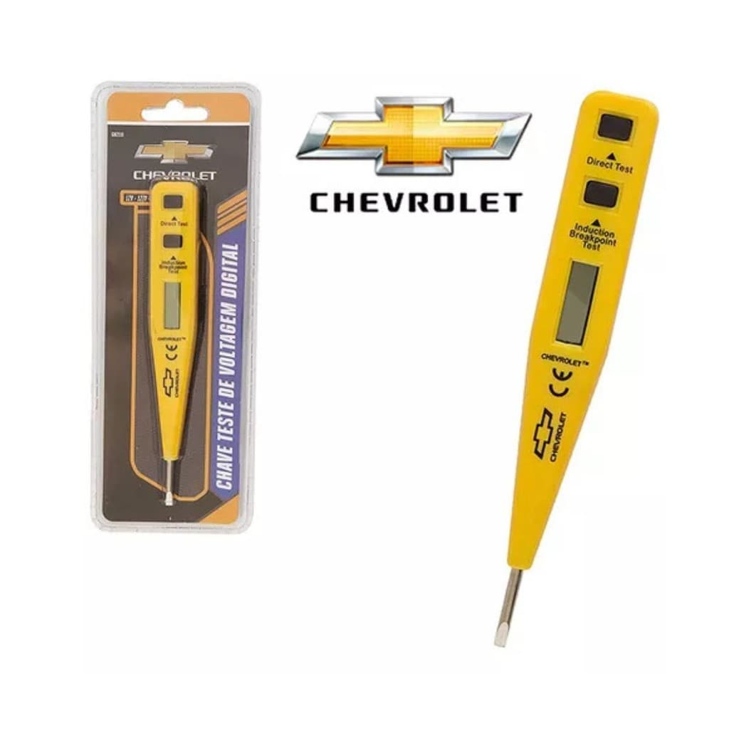 Chave Digital Chevrolet Teste De Voltagem 12v - 127v - 220v
