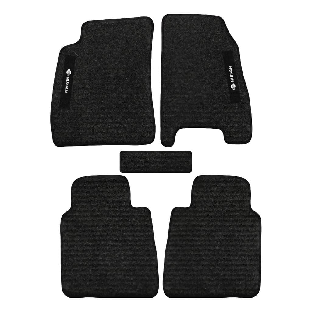 Kit de tapetes 5 peças específico Sentra 2014 15 16 ... 22 23 2024 Carpete Res- Preto