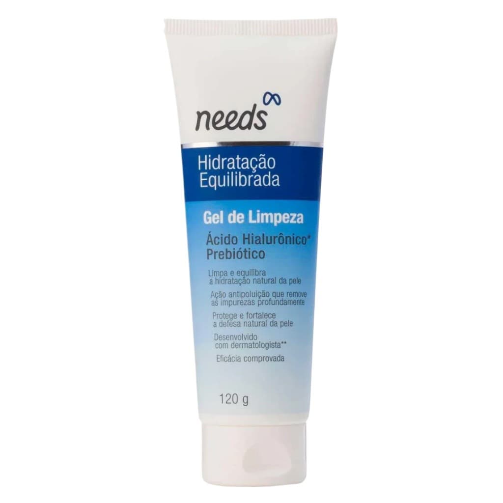 Gel de Limpeza Facial Needs Hidratação Equilibrada 120g