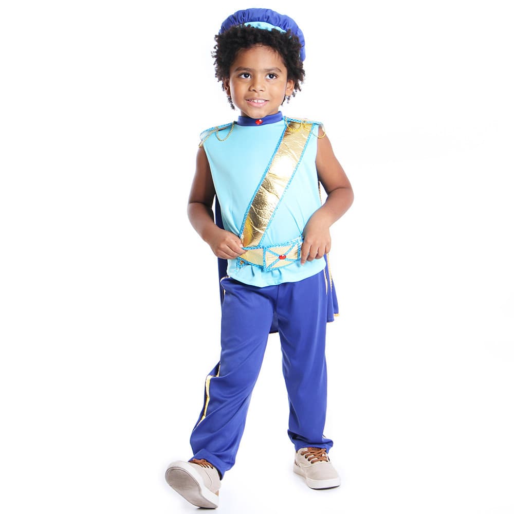 Fantasia Príncipe Chique Infantil Menino