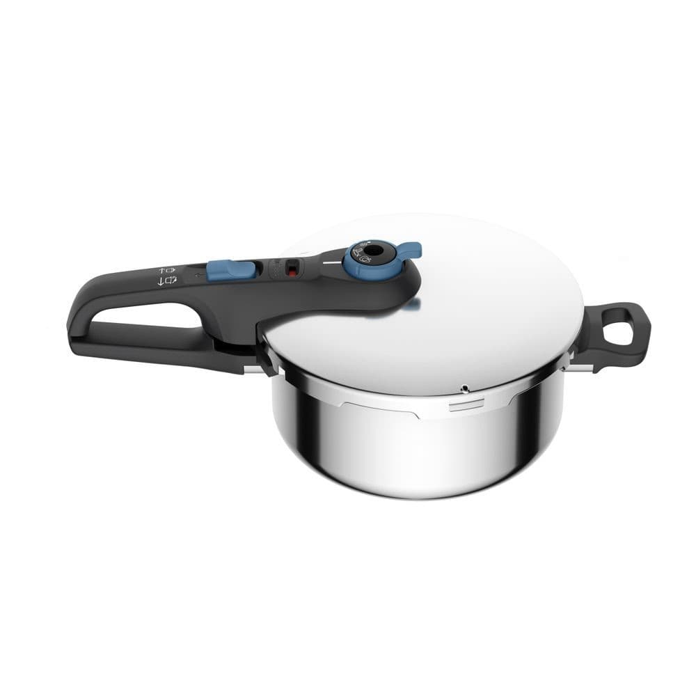 Panela De Pressão Inox Trendy 4 Litros Ø22cm Fechamento Externo Rochedo