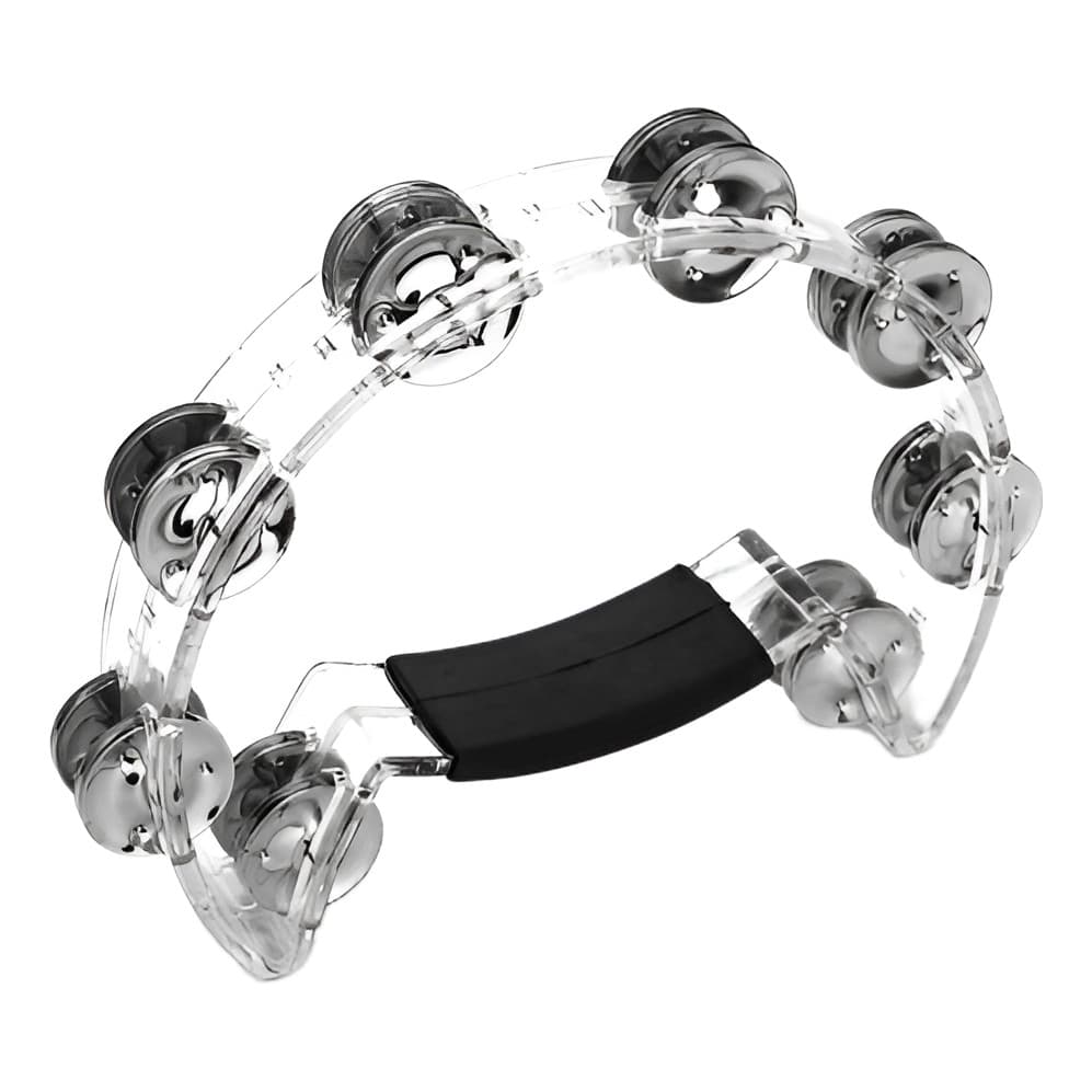 Pandeirola Meia Lua Cristal Transparente Torelli Tp316