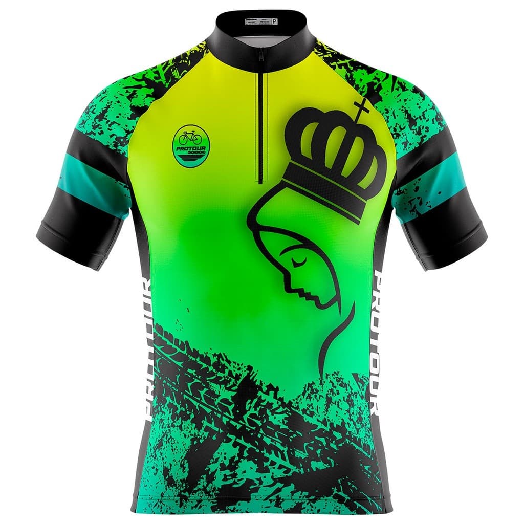 Camisa Ciclismo Camiseta Ciclista Roupa de Ciclismo Masculina Mountain bike Pro Tour Romaria Degrade protecao uv+50