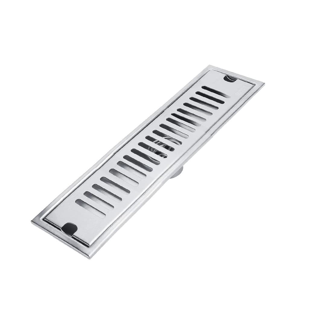 Ralo Linear Embralumi Grelha Aço Inox Banheiro 40x10cm