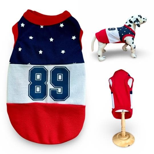 Roupa Pet Roupa para cachorro cães pequeno porte Roupinha Pet Verão - Regata 89