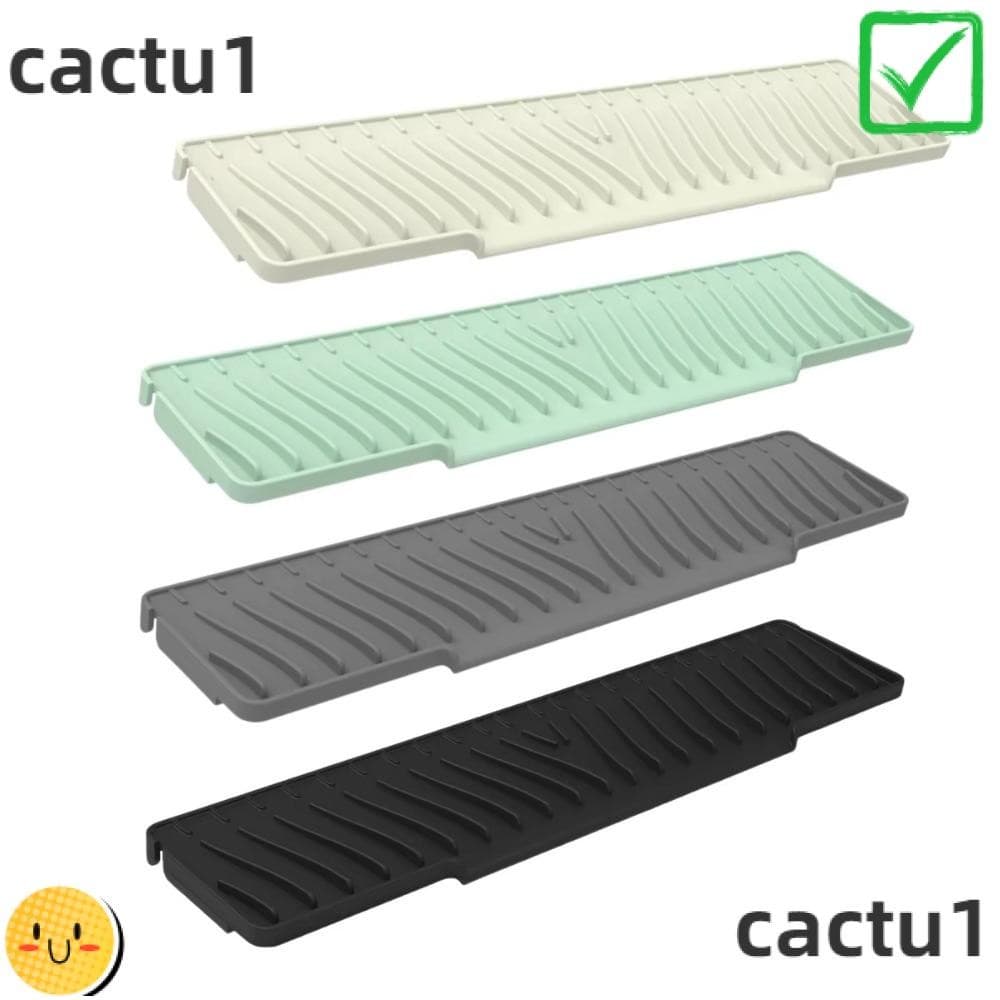 Tapete De Drenagem CACTU , Acessórios De Torneira De Silicone Protetor Contra Respingos De Pia , Antiderrapante 45 Cm Al