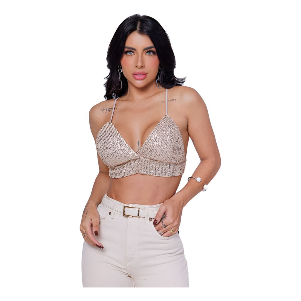 Cropped Feminino Alça Balboa