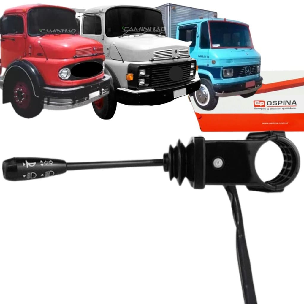 Chave de Seta para Mercedes-Benz 608 / 1113 / 1313 / 1513 / 1518 / 2013 - 1970/... - Alavanca Curta (A3085457024)