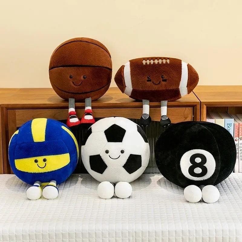 Futebol , Basquete , Brinquedos De Pelúcia Boneca Bonito Coleção De Férias Travesseiro Decoração Do Quarto