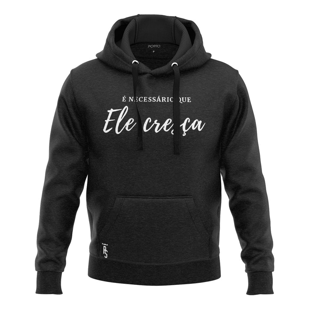 Blusa Moletom De Frio Que Ele Cresça - Jesus Cristo - Gospel
