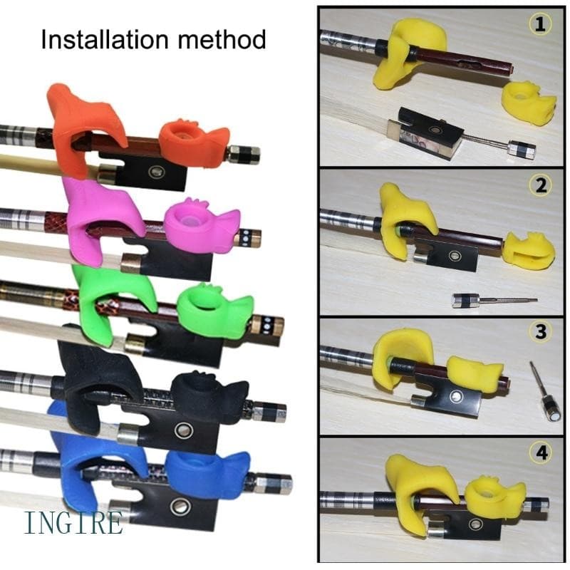 Violin Correction Postures Grip Bows Pose Violin Bows Hold Grip Correct Device