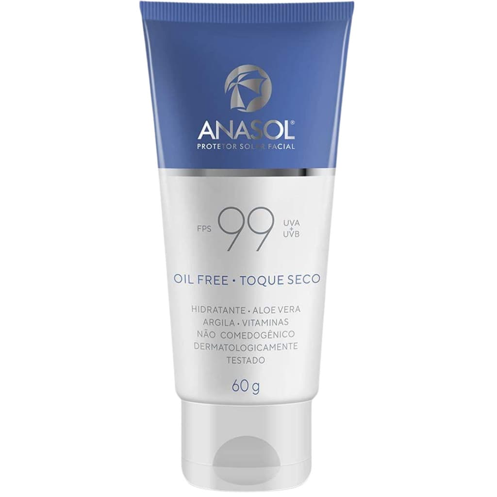 Anasol Protetor Solar Facial Vegano Fps 99 60g