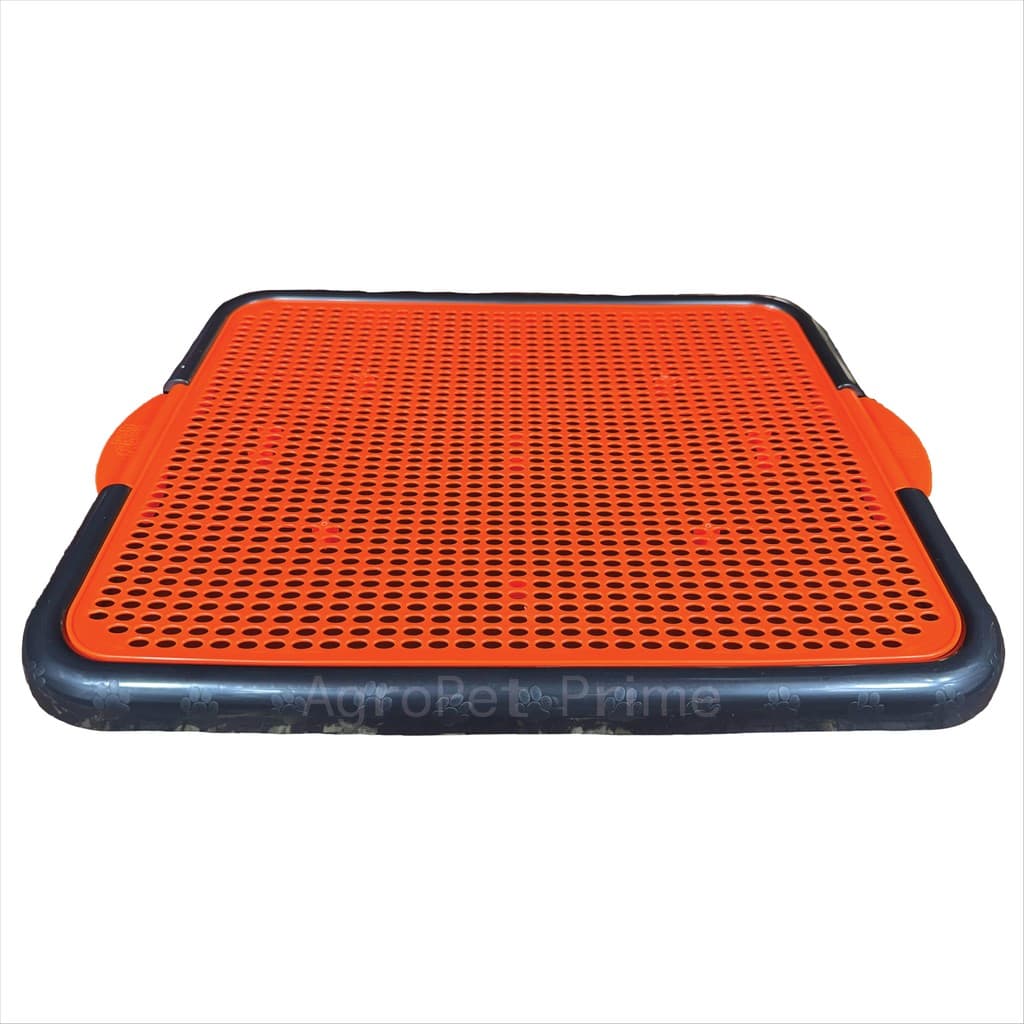Bandeja Sanitária Para Cães Pipi Center Laranja Neon