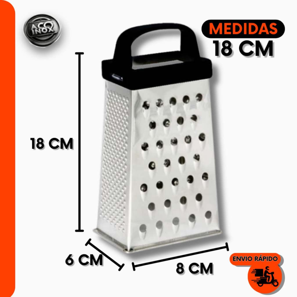 Kit Ralador de Legumes Para Chef de Cozinha Casa Barman de Restaurante e Bar