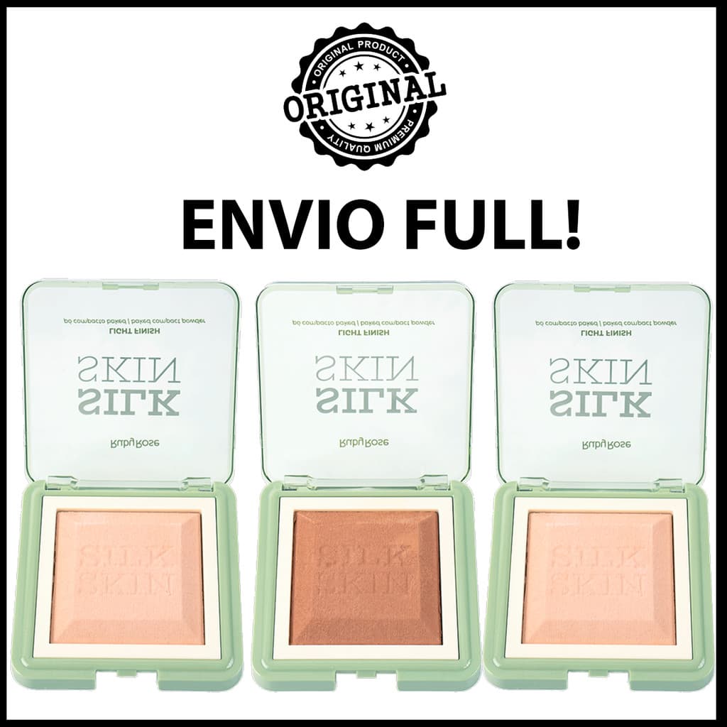 Po Compacto Ruby Rose Baked Light Finish Silk Skin HBM403-G1
