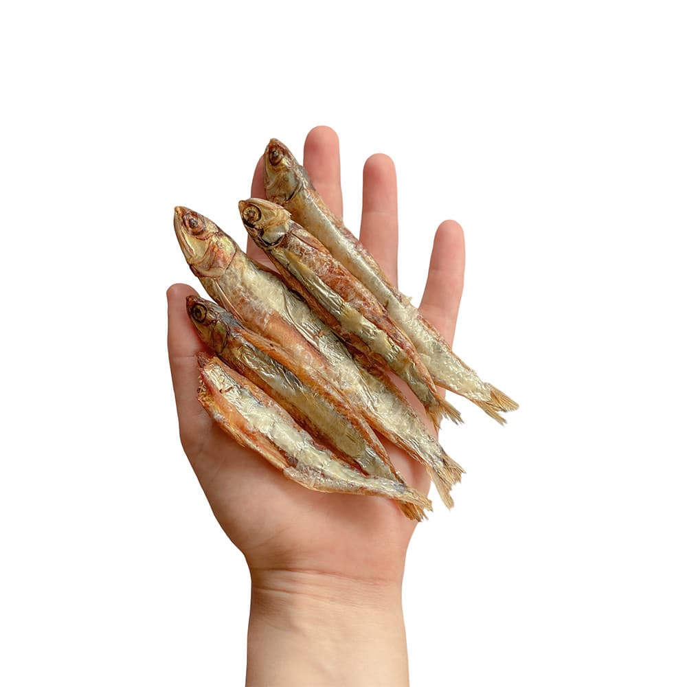 Manjubinha Petisco Natural para Cães e Gatos 80gr - Luv