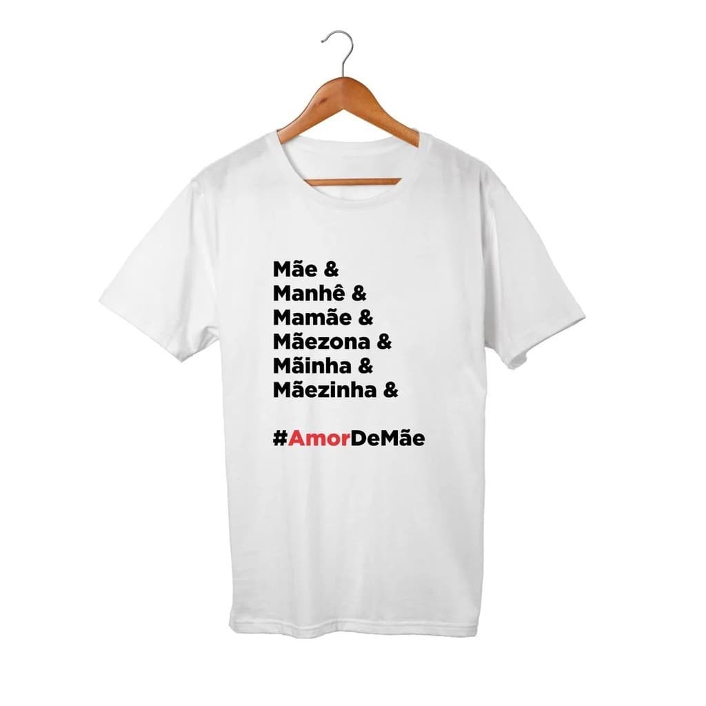 Camisa Camiseta Personalizada Frases Para Dia Das Mães