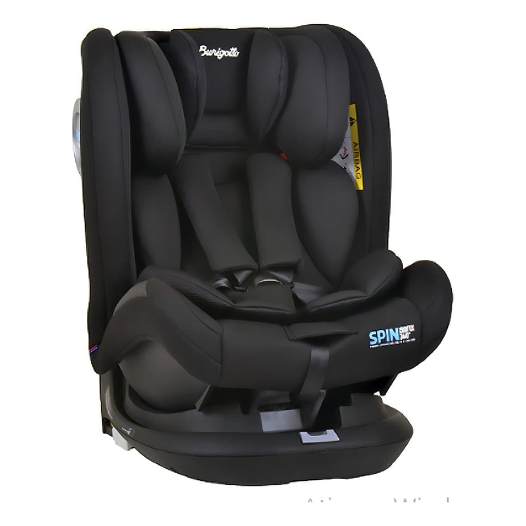 Cadeira Infantil Para Carro Burigotto Spin Isofix 360 Preta