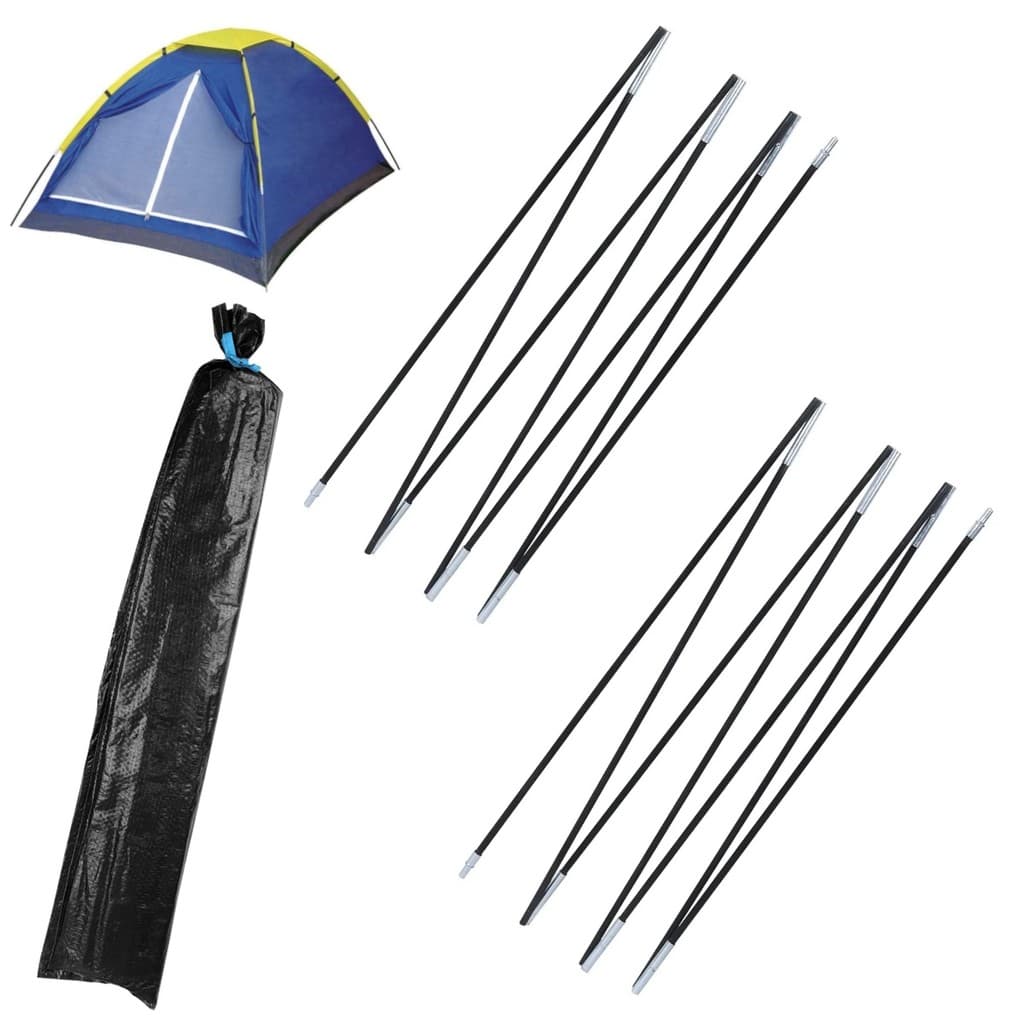 2 Varetas Reposição Conjunto De varetas para Barraca 2 Pessoas Camping Iglu