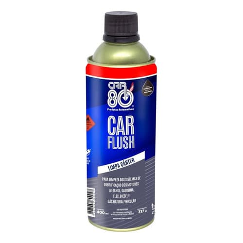 Car Flush Car 80 Limpeza Motor Pré Troca Óleo 400ml Original - Remove Borra Cárter
