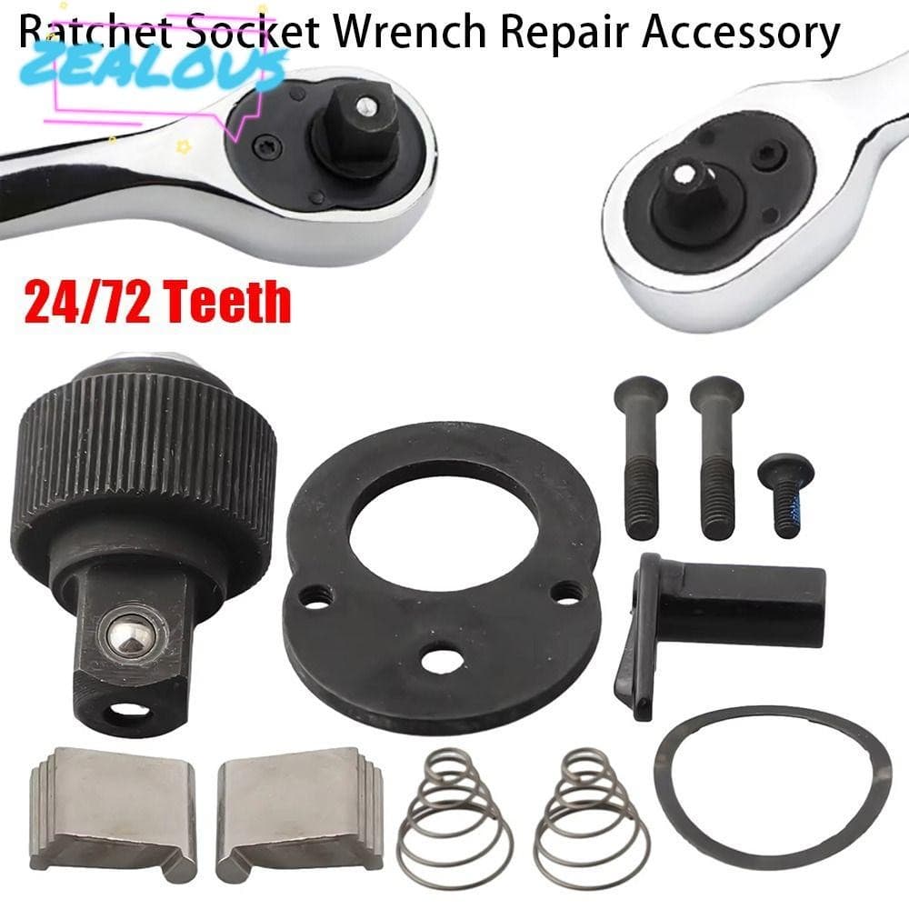ZEALOUSSS 1 Conjunto Kit De Peças Sobressalentes De Chave De Catraca , Peça De Reposição , Acessório De Reparo Soquete