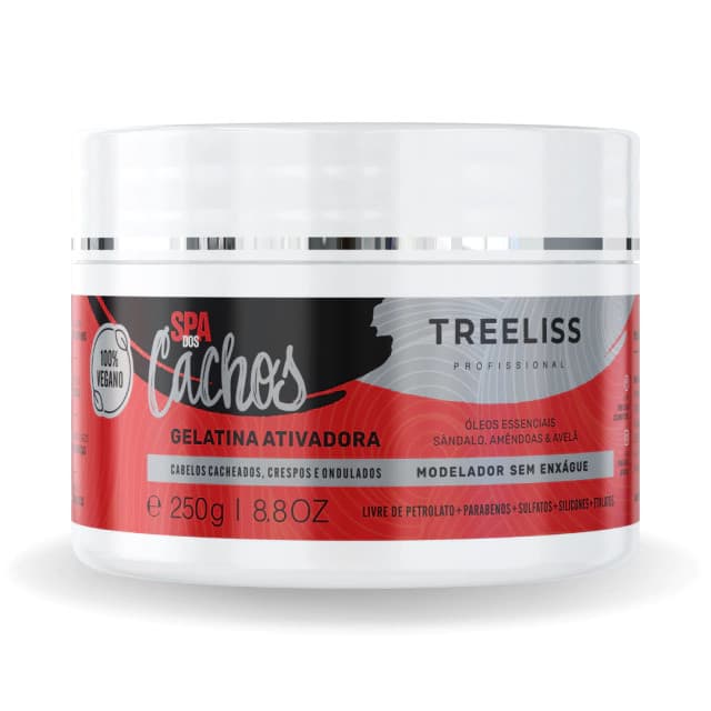 Gelatina Modeladora Spa dos Cachos Treeliss profissional - 250g