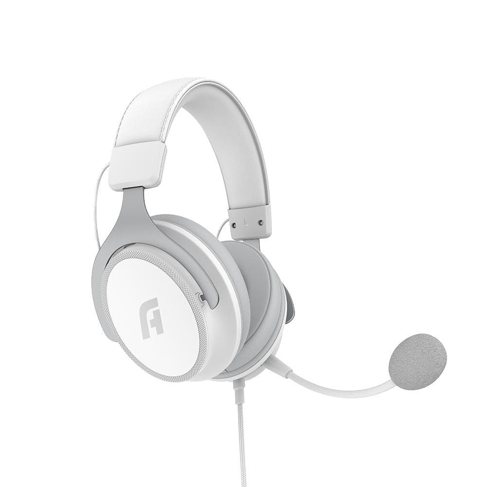 Headset Gamer Fone De Ouvido Aplus Ignite V2 Microfone Ajustável E Removível Multiplataforma Branco