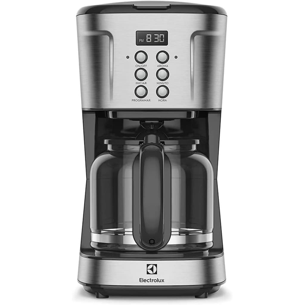 Electrolux Ecm30 Cafeteira Elétrica Digital 38 Xícaras Inox 110v
