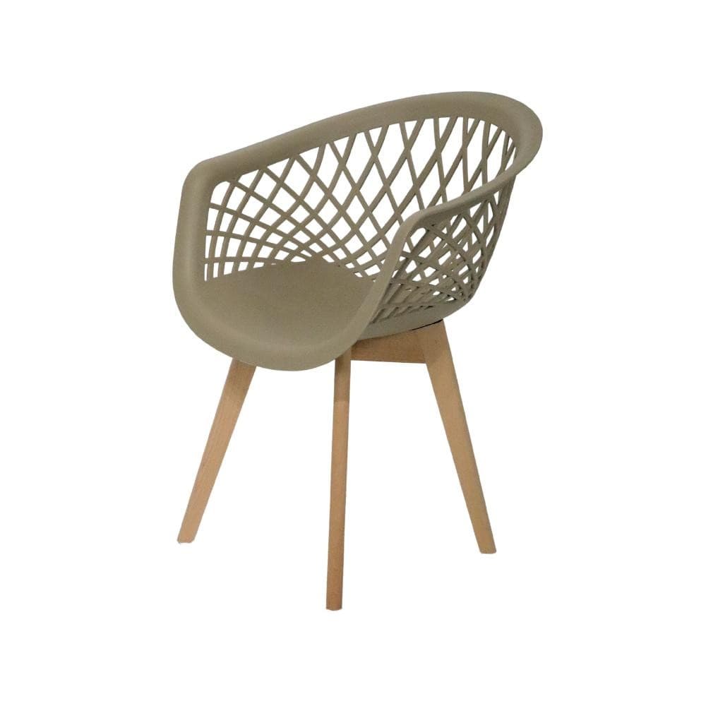 Cadeira para Sala Mesa de Jantar Web Wood Fendi