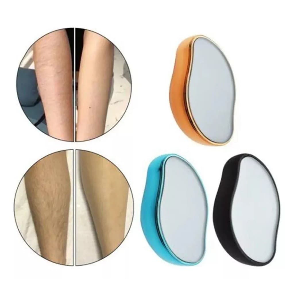 (promoção)Depilador De Cristal Indolor Reutilizável Ferramenta De Beleza Fácil De Limpar Seguro