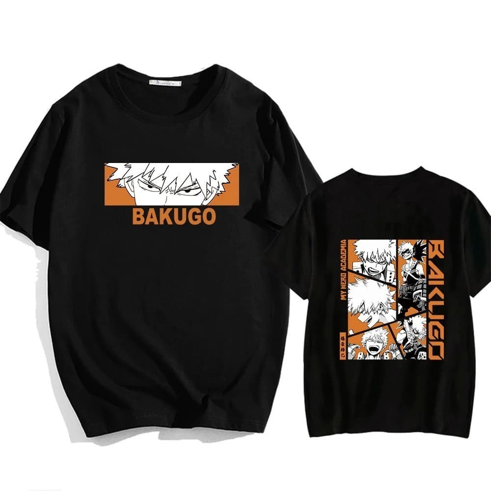 Camiseta Boku No Hero Bakugou Katsuki Camisa - Promoção