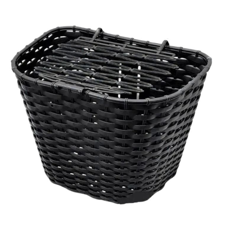 Cesta Cestinha Com Tampa Para Bicicleta Aro 24 E 26 Vintage