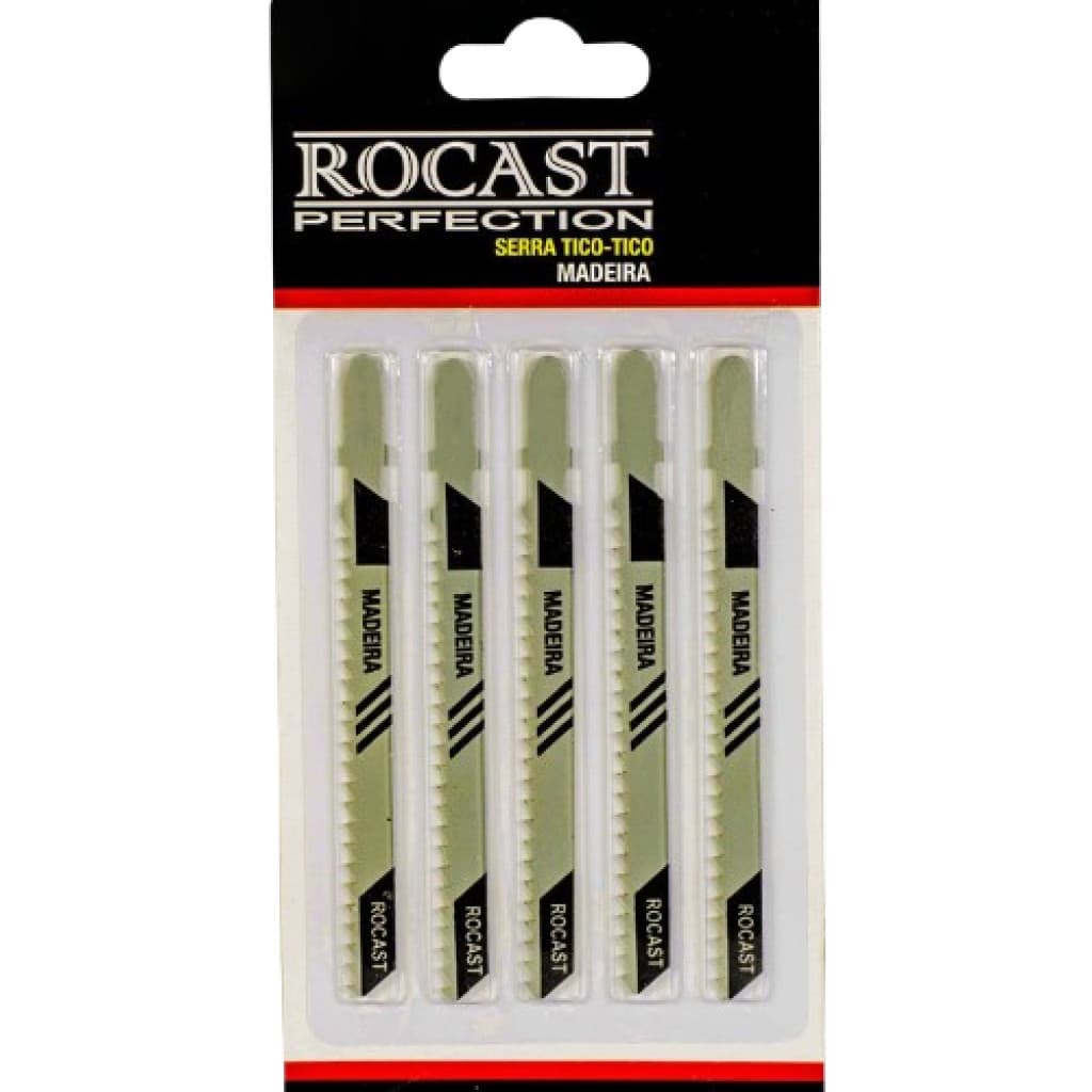 LAMINA SERRA TICO TICO P/ MADEIRA 100MM ENC. T (5 PCS) ROCA
