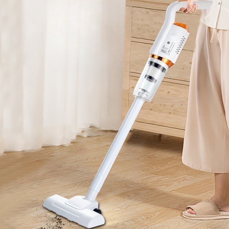 Aspirador De Pó Sem Fio Portátil Limpeza Manual Uso Domestico USB-SK-968 - 3 em 1