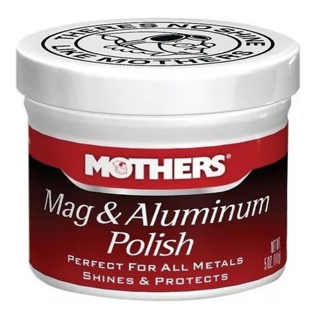 Polidor De Metais Mothers Mag & Aluminium Polish massa especial para polir metais