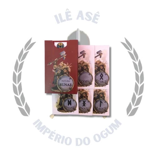 BARALHO TARÔ DAS RUNAS 25 CARTAS