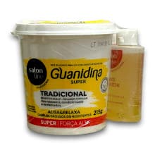 Guanidina Tradicional Super Forte Alisa e Relaxa Salon Line 215gr