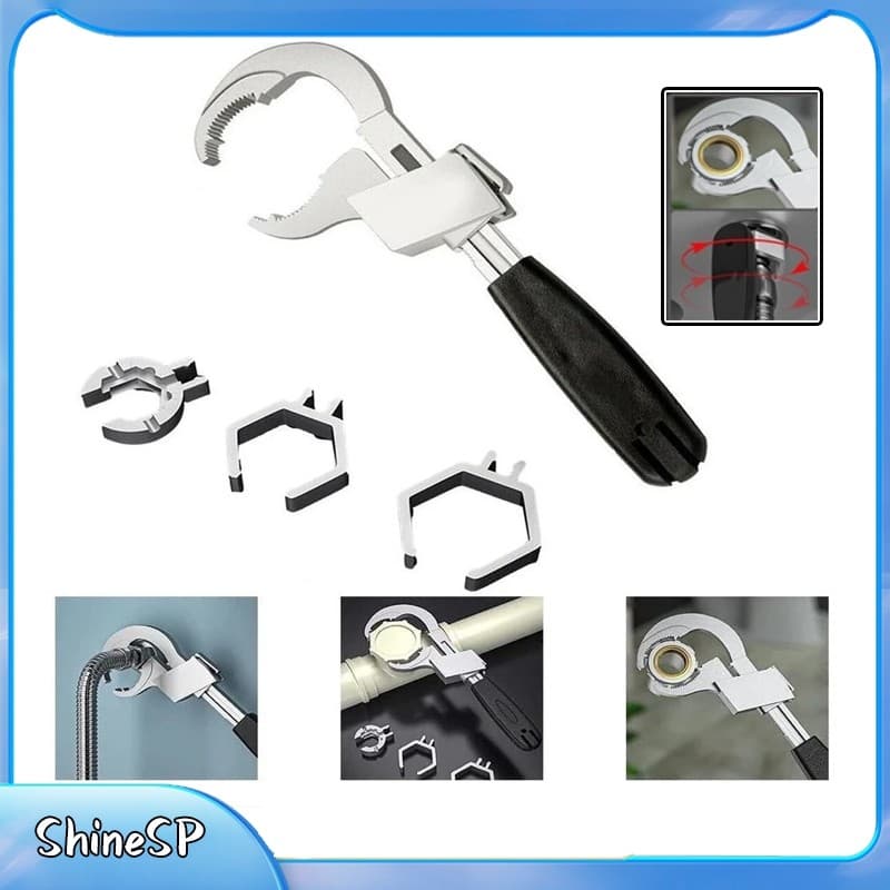 Kit Chave De Grifo Pia Inglesa Ajustável Universal Alicate  Alta qualidade