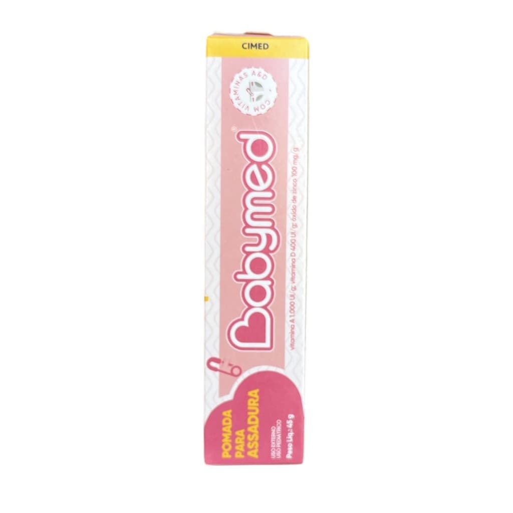 POMADA PARA ASSADURA BABYMED ROSA 45G